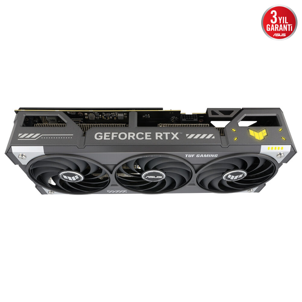 ASUS VGA TUF-RTX5070-O12G-GAMING-NVIDIA-GEFORCE-RTX 5070-12GB GDDR7-192bit--OC-2xHDMI-3xDP-RGB-DLSS4 EKRAN KARTI - 8
