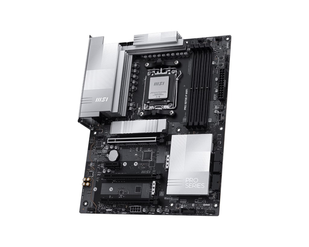MSI MB PRO X870E-P WIFI AM5 DDR5 8200MHZ(OC) 3X M.2 USB4 GBPS HDMI 5G LAN WIFI 7 RGB ATX