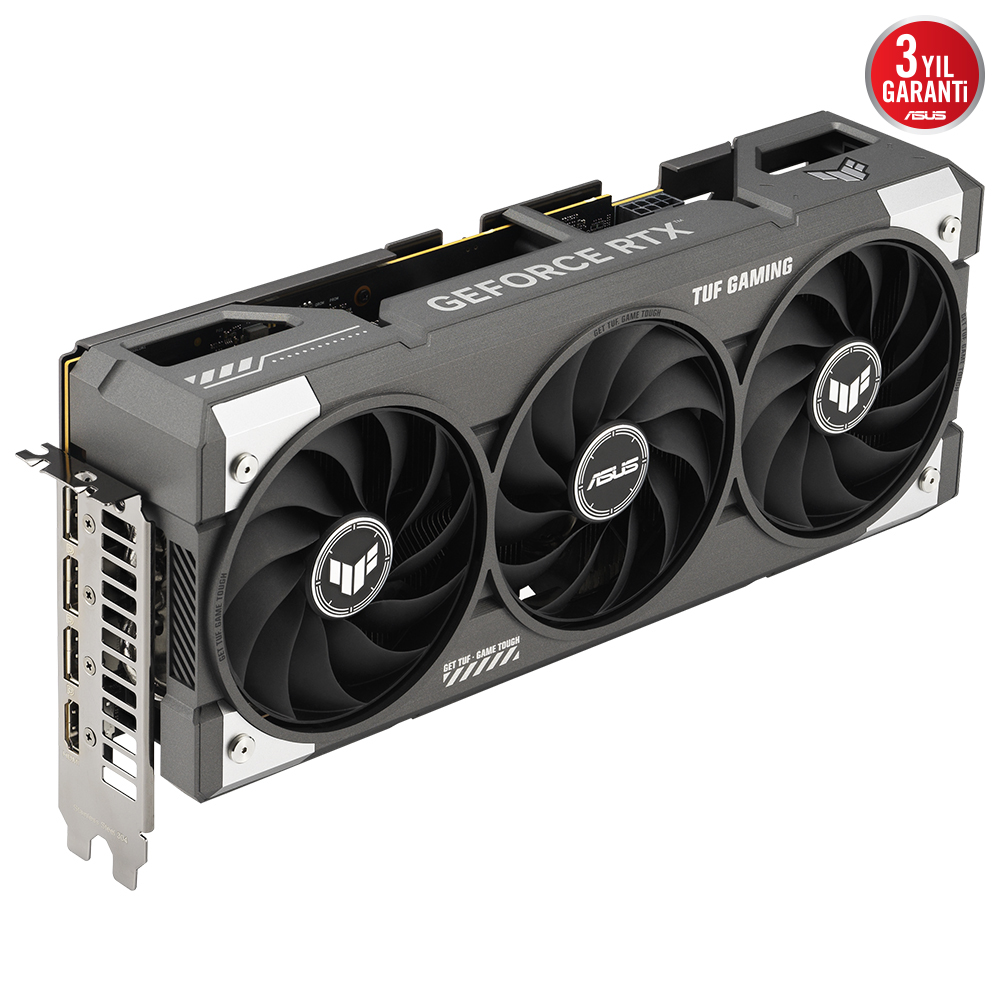 ASUS VGA TUF-RTX5060-O8G-GAMING-NVIDIA-GEFORCE-RTX 5060-8GB GDDR7-128bit--HDMI-3xDP-DLSS3 EKRAN KARTI - 3