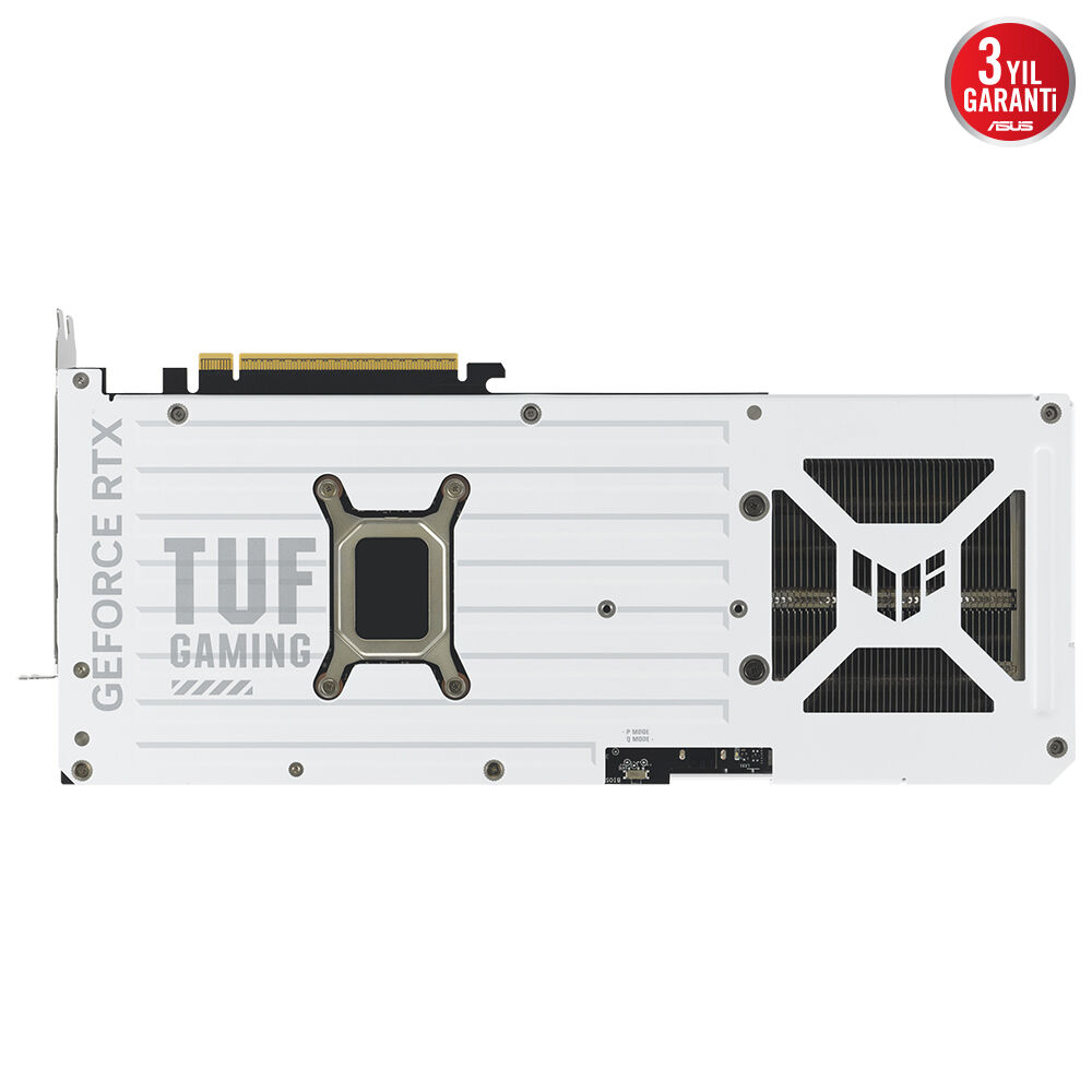 ASUS VGA TUF-RTX5070TI-O16G-WHITE-GAMING-NVIDIA-GEFORCE-RTX 5070 TI-16GB GDDR7-256bit--OC-2xHDMI-3xDP-RGB-DLSS4 EKRAN KARTI - 6