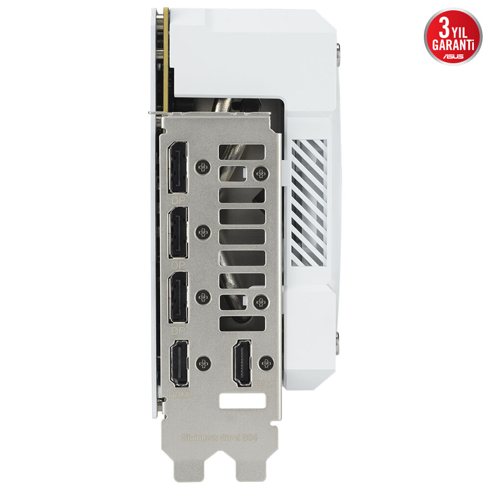 ASUS VGA TUF-RTX5070TI-O16G-WHITE-GAMING-NVIDIA-GEFORCE-RTX 5070 TI-16GB GDDR7-256bit--OC-2xHDMI-3xDP-RGB-DLSS4 EKRAN KARTI - 7