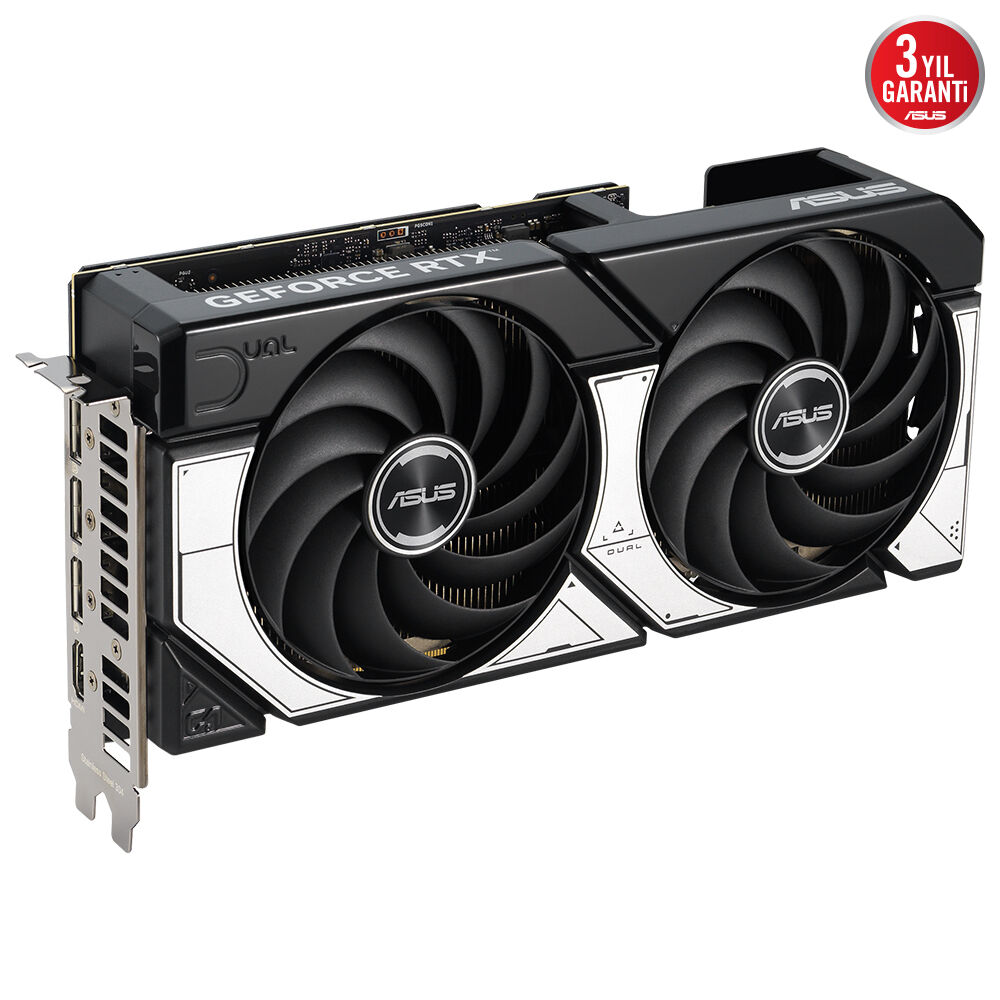 ASUS VGA DUAL-RTX5070-O12G-NVIDIA-GEFORCE-RTX 5070-12GB GDDR7-192bit--2xHDMI-3xDP-DLSS4 EKRAN KARTI - 2