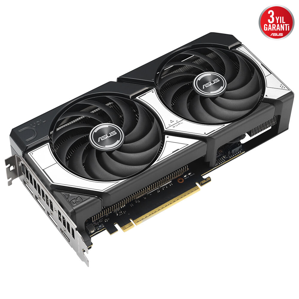 ASUS VGA DUAL-RTX5070-O12G-NVIDIA-GEFORCE-RTX 5070-12GB GDDR7-192bit--2xHDMI-3xDP-DLSS4 EKRAN KARTI - 3