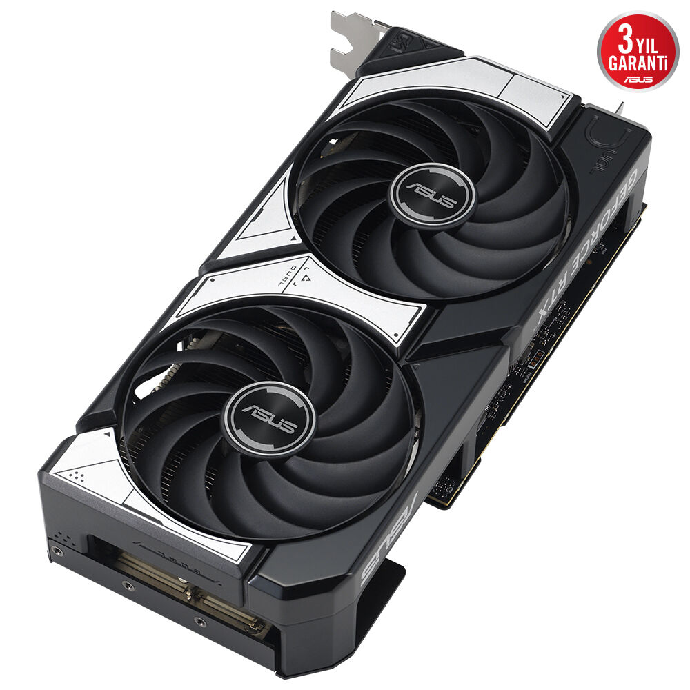 ASUS VGA DUAL-RTX5070-O12G-NVIDIA-GEFORCE-RTX 5070-12GB GDDR7-192bit--2xHDMI-3xDP-DLSS4 EKRAN KARTI - 4