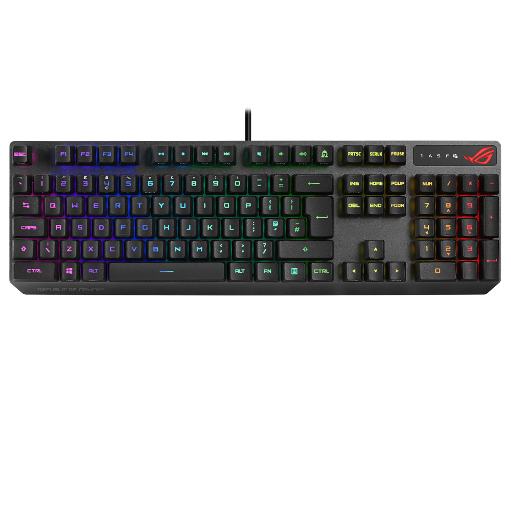 ASUS AC04 ROG PBT DOUBLESHOT KEYCAP SET FOR ROG RX SWITCHES - 3