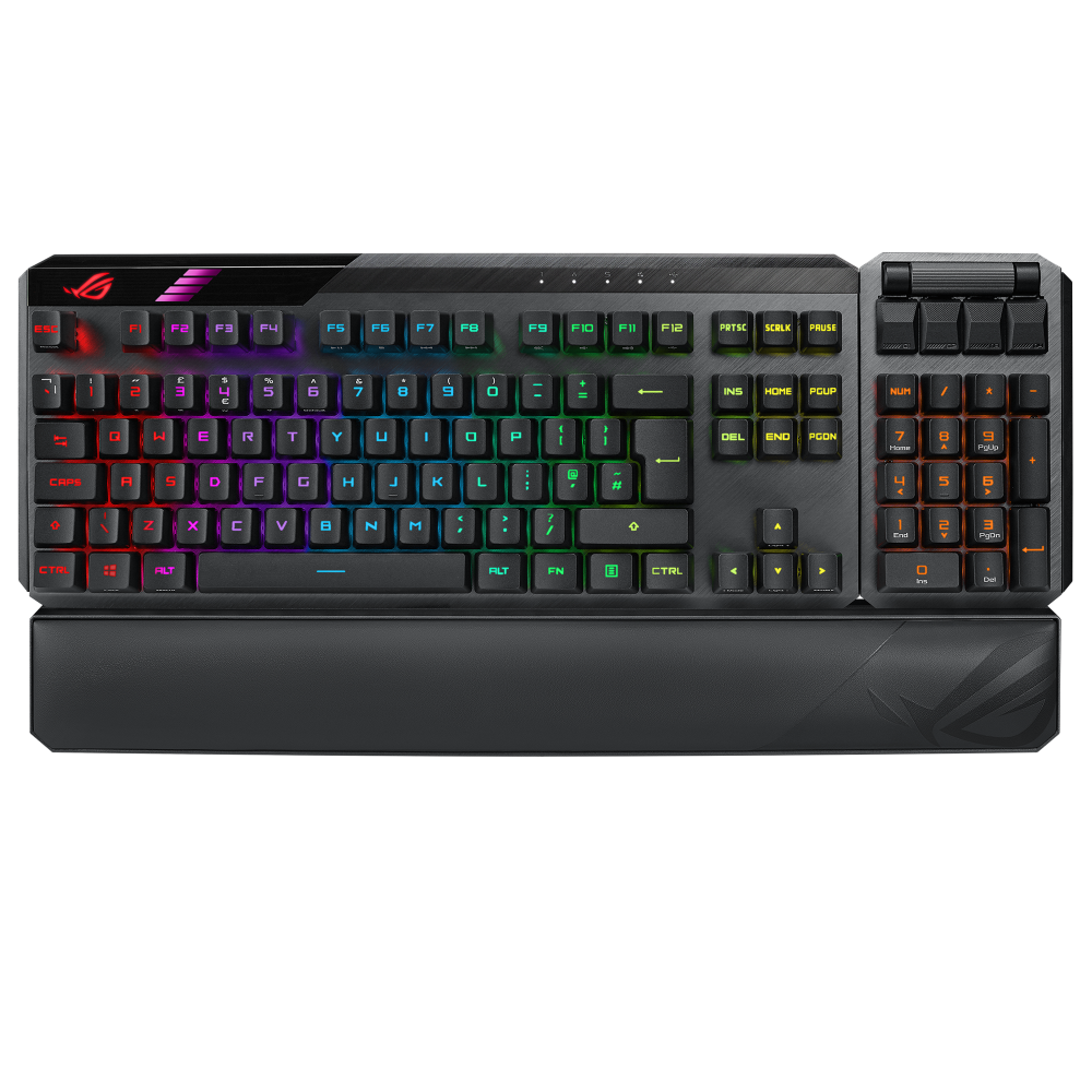 ASUS AC04 ROG PBT DOUBLESHOT KEYCAP SET FOR ROG RX SWITCHES - 5