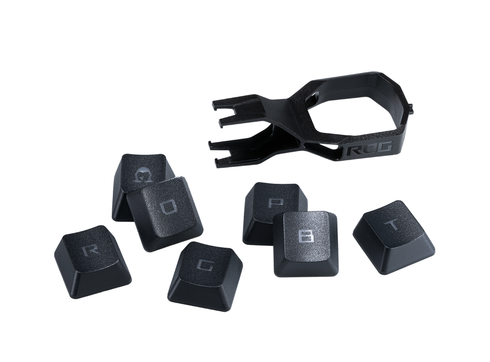 ASUS AC04 ROG PBT DOUBLESHOT KEYCAP SET FOR ROG RX SWITCHES - 8