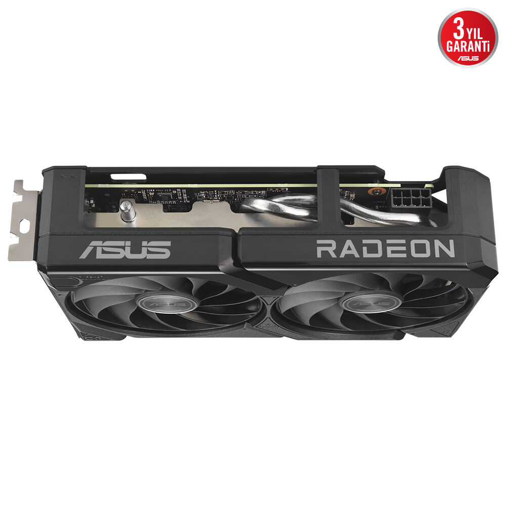 ASUS VGA DUAL-RX9060XT-16G-AMD-RADEON-RX 9060 XT-16G-16GB GDDR6-128bit-3250MHz-HDMI-2xDP-EKRAN KARTI - 5
