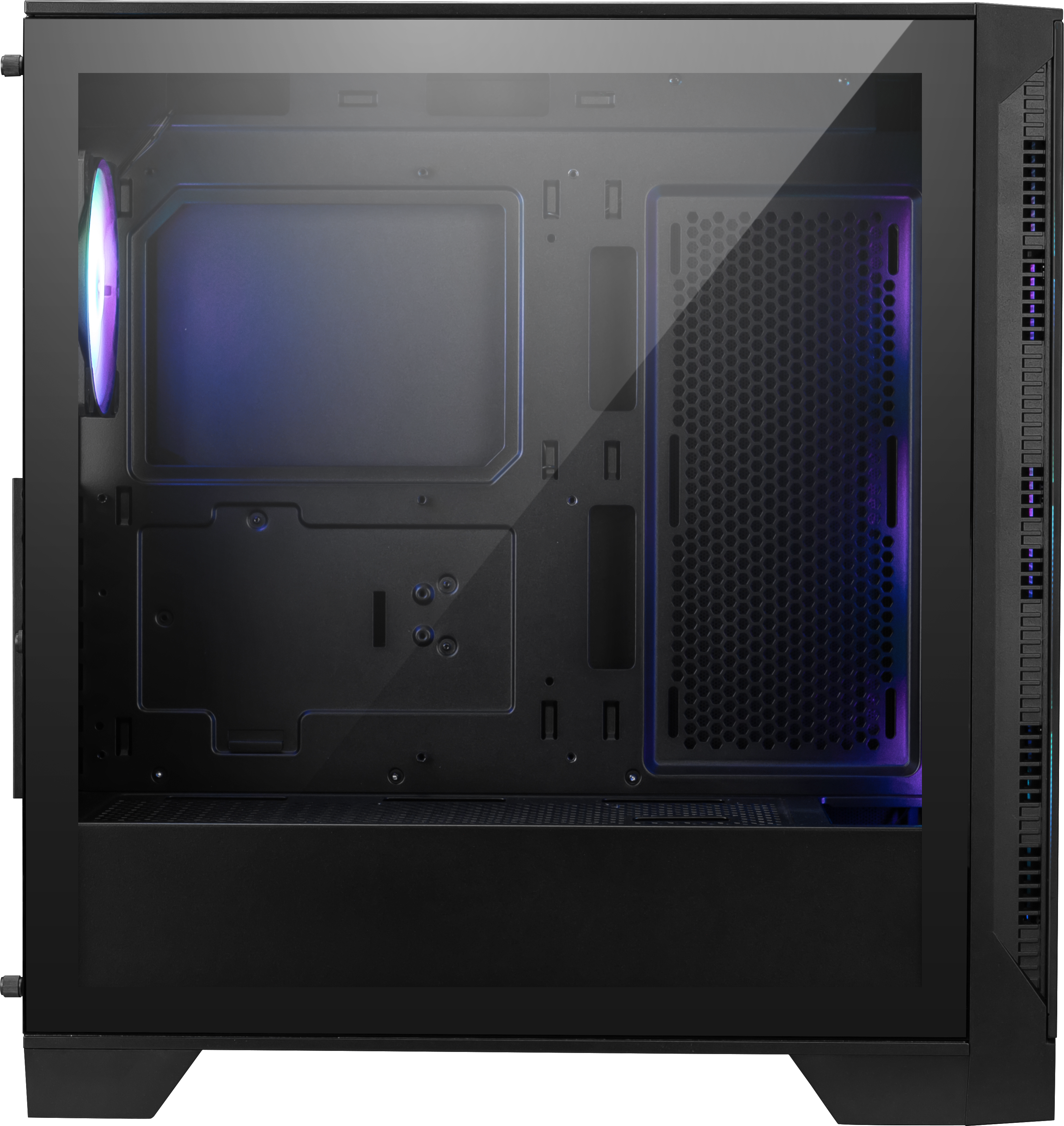 MSI MAG FORGE 321R AIRFLOW TEMPERLİ CAM 4X120MM ARGB FAN TYPE C FRONT ATX GAMİNG BİLGİSAYAR KASASI