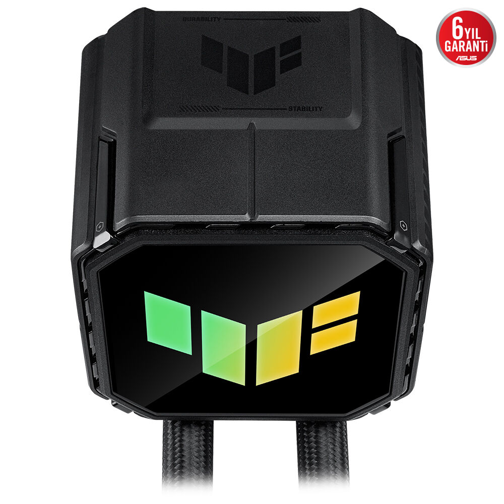 ASUS TUF GAMING LC III 360 ARGB YÜKSEK HAVA AKIŞI ENTEGRE 3 FAN VERİMLİ POMPA OPTİMUM ISI YÖNETİMİ - 7