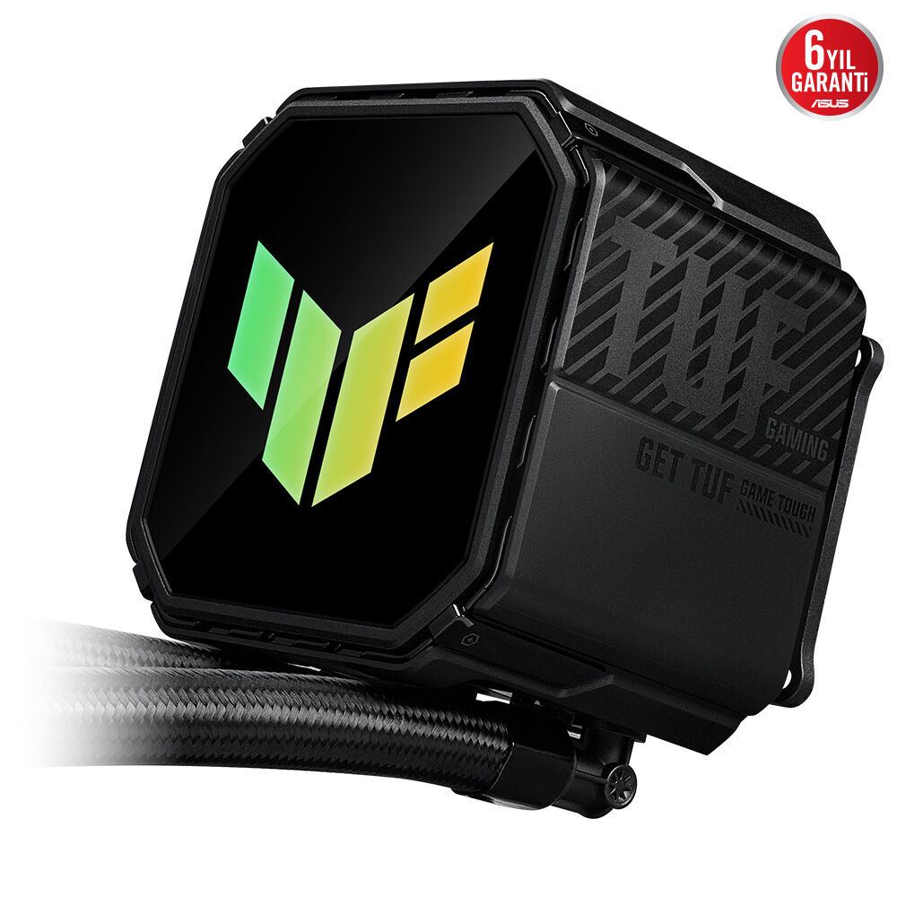 ASUS TUF GAMING LC III 360 ARGB YÜKSEK HAVA AKIŞI ENTEGRE 3 FAN VERİMLİ POMPA OPTİMUM ISI YÖNETİMİ - 8