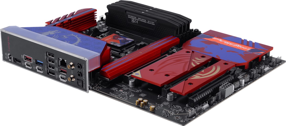 MSI MB B850 MLG EDITION AM5 DDR5 8400MHZ(OC) 3X PCI-E X16 HDMI 4X M.2 USB 10GBS 5G LAN WI-FI 7 ATX - 6