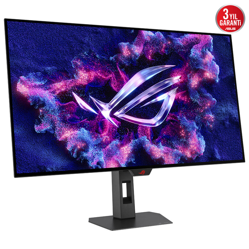 ASUS ROG STRIX XG32UCWMG 31.5 OLED GAMING DUAL MODE 3840x2160 0.03ms 4K -240Hz/ FHD-480Hz 1300cd DP HDMI USB YOK VESA 3YIL YAKINLIK SENSÖRÜ(NEO PROXIMITY SENSOR) HDR 400 TRUE BLACK GLOSSY YÜKSEKLİK AYARLI MONİTÖR - 3