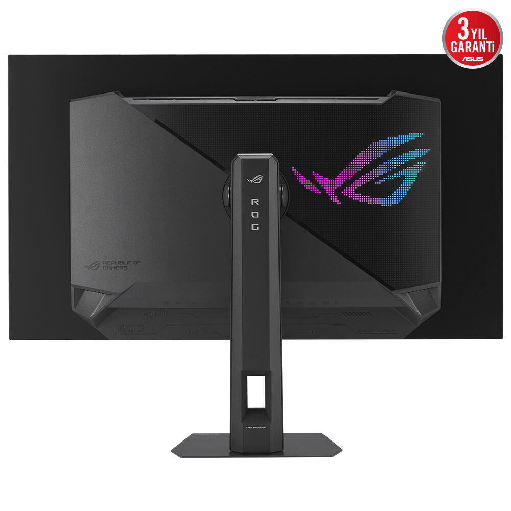 ASUS ROG STRIX XG32UCWMG 31.5 OLED GAMING DUAL MODE 3840x2160 0.03ms 4K -240Hz/ FHD-480Hz 1300cd DP HDMI USB YOK VESA 3YIL YAKINLIK SENSÖRÜ(NEO PROXIMITY SENSOR) HDR 400 TRUE BLACK GLOSSY YÜKSEKLİK AYARLI MONİTÖR - 7