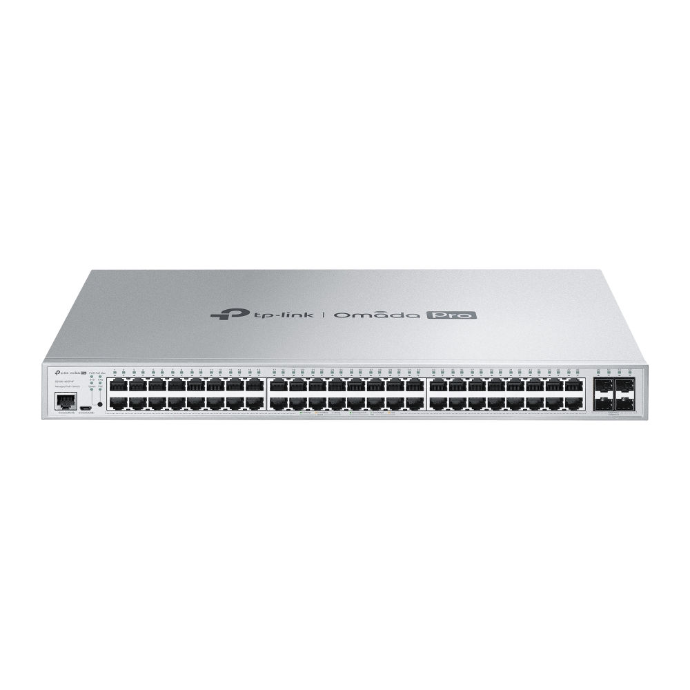 TP-LINK OMADA PRO S5500-48GP4F 48PORT PoE+ GIGABIT+4 SFP+ L2+ YONETILEBILIR SWITCH