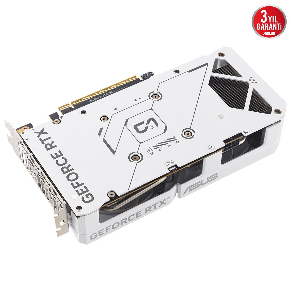 ASUS VGA DUAL-RTX5060-O8G-WHITE GDDR7-128bit--OC-HDMI-3xDP-DLSS3 EKRAN KARTI - 4