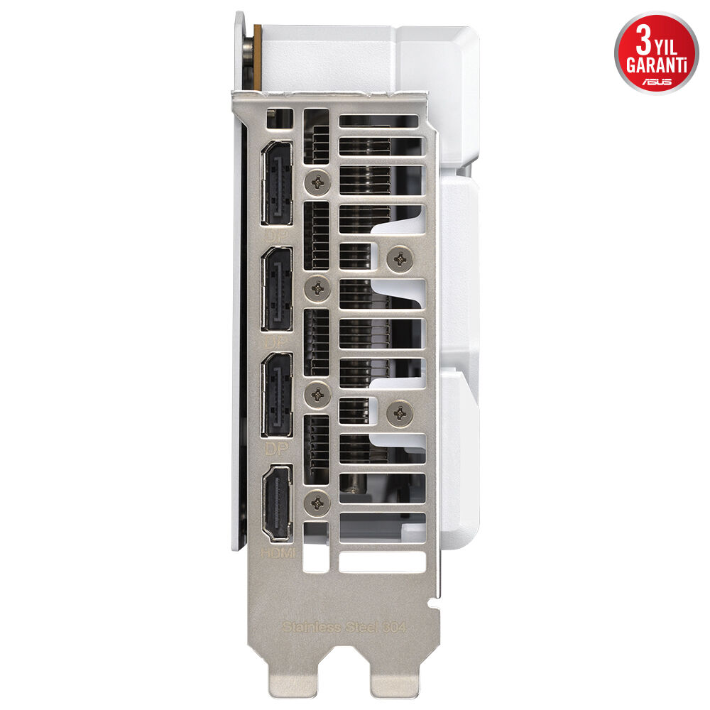 ASUS VGA DUAL-RTX5060-O8G-WHITE GDDR7-128bit--OC-HDMI-3xDP-DLSS3 EKRAN KARTI - 5
