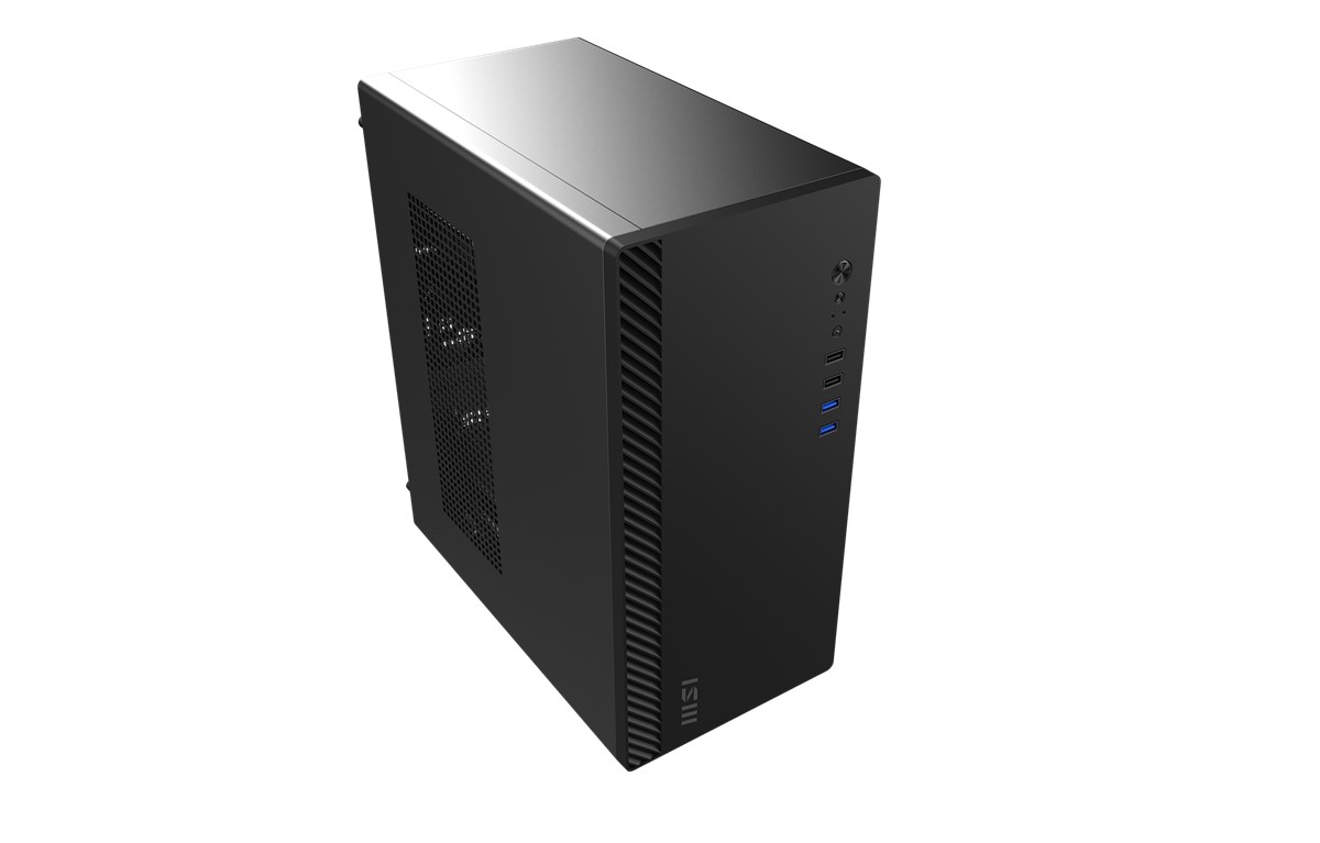 MSI PRO SHIELD M100P 1x120mm Fan mATX Bilgisayar Kasası - 4