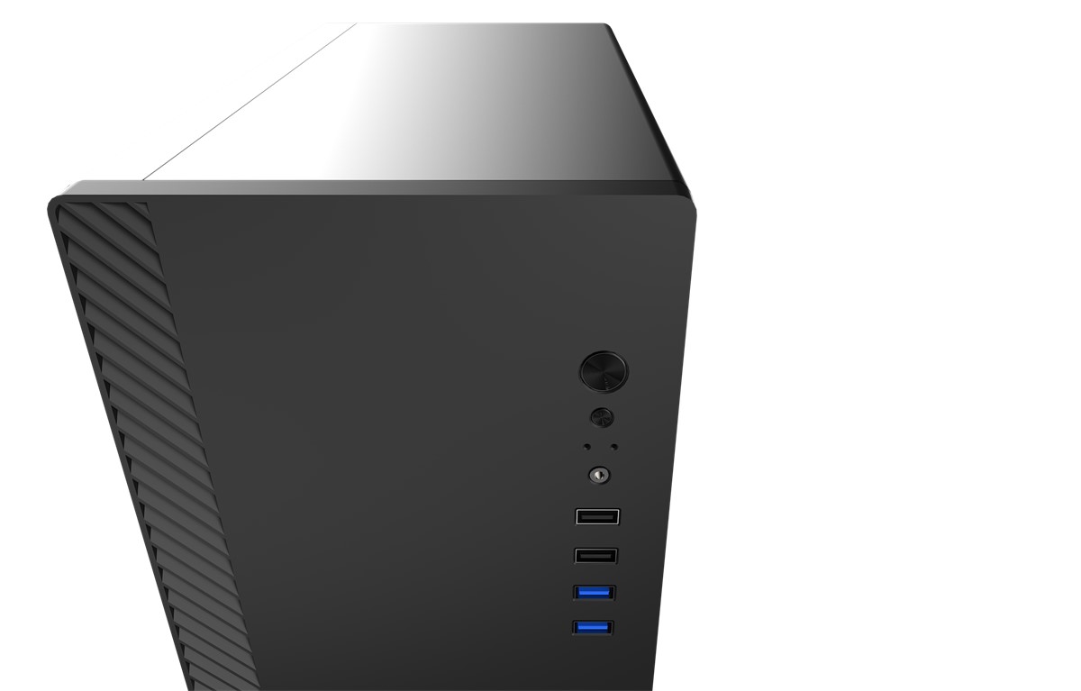MSI PRO SHIELD M100P 1x120mm Fan mATX Bilgisayar Kasası - 5