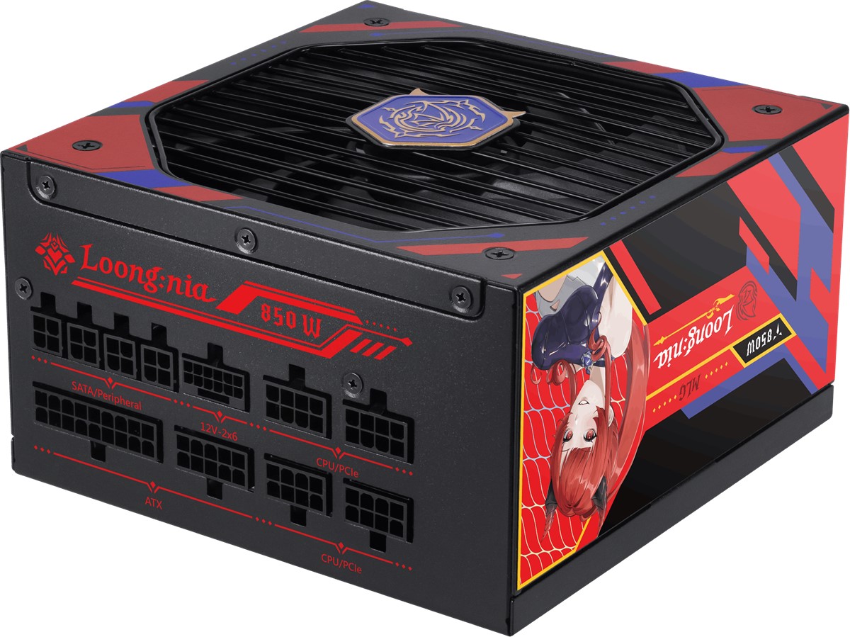 MSI A850GLS MLG EDITION PCIE5 850W 80+ GOLD ATX 3.1 PCIe 5.1 12V-2x6 POWER SUPPLY - 2