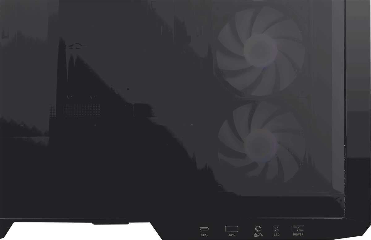 MSI MAG PANO M100R PZ Temperli Cam 3x120mm 1x120mm ARGB Fan 650W Bronz mATX Panoramik Bilgisayar Kasası