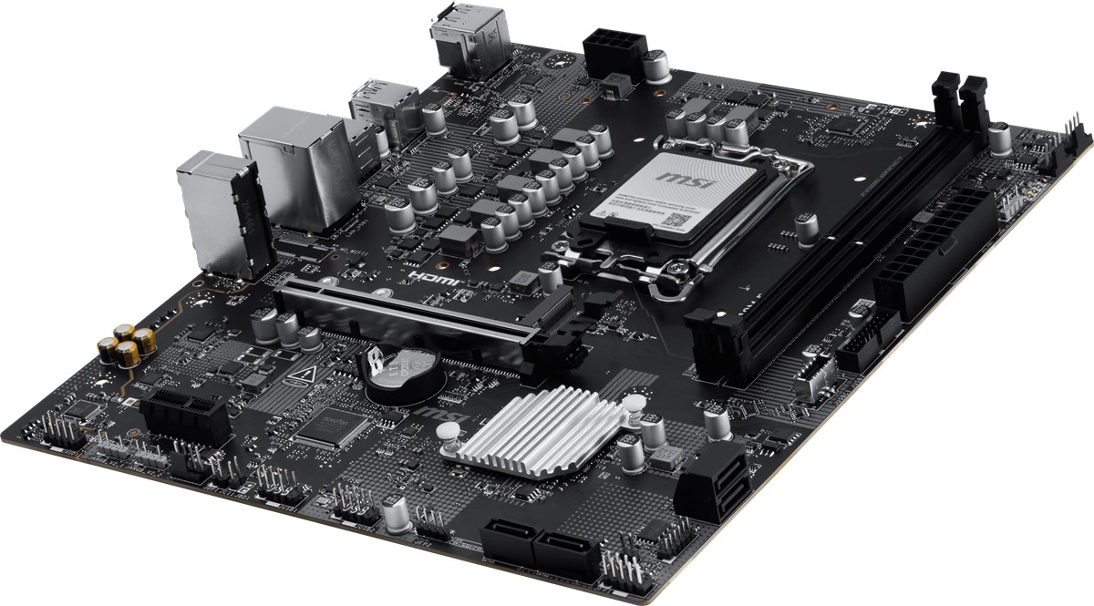 MSI MB PRO H810M-E SOKET 1851 DDR5 6400 MHZ(OC) 1xM.2 USB 5Gbps HDMI DP 2.5G LAN mATX - 2