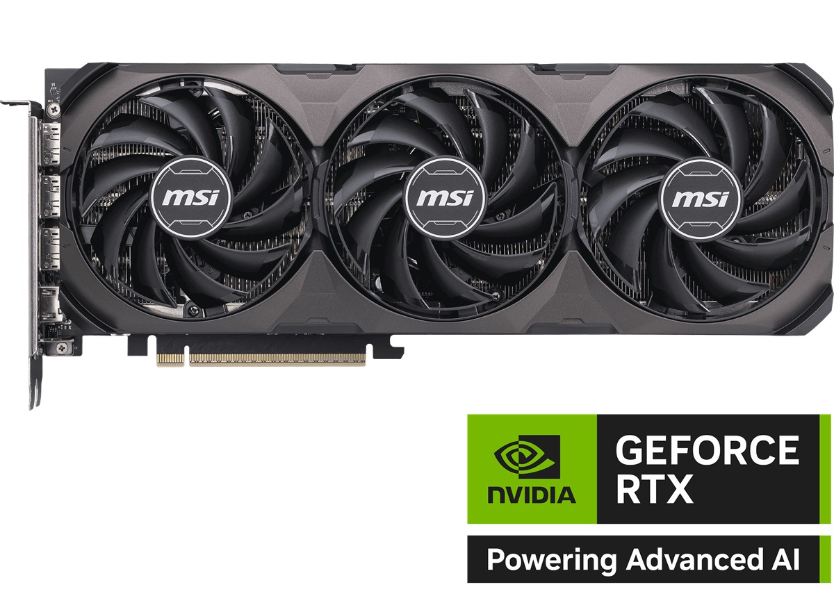 MSI VGA GEFORCE RTX 5060 TI 8G SHADOW 3X OC CLASSIC RTX5060TI 8GB GDDR7 128B DX12 PCIE 5.0 X16 (3XDP 1XHDMI) - 4