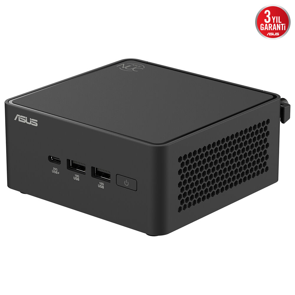 ASUS NUC15 PRO TALL KIT INTEL CORE 5-210H BAREBONE (RAM YOK DISC YOK) FREEDOS MINI MASAUSTU PC - RNUC15CRHC500002 - 8
