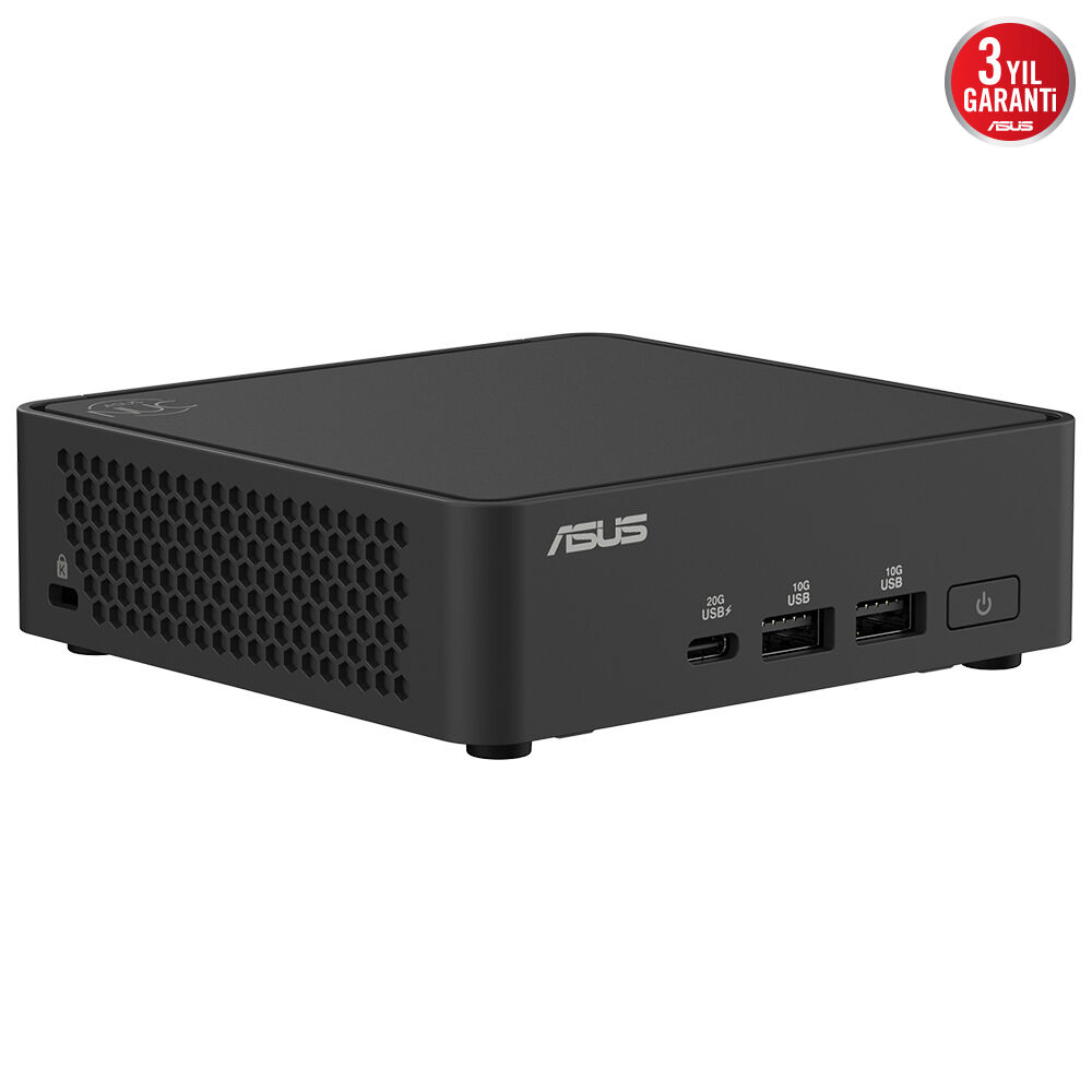 ASUS NUC15 PRO SLIM KIT INTEL CORE 3-100U BAREBONE (RAM YOK DISC YOK) FREEDOS MINI MASAUSTU PC - RNUC15CRKI300002 - 3