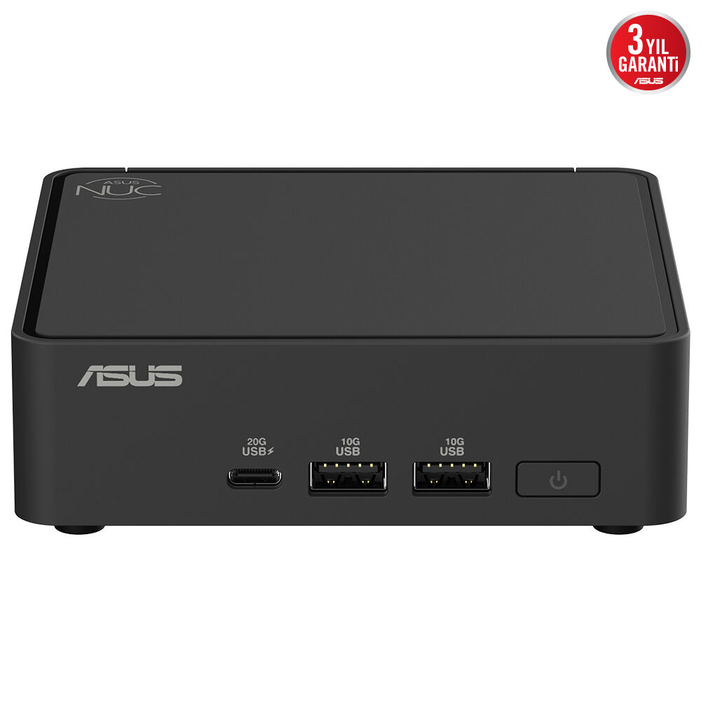 ASUS NUC15 PRO SLIM KIT INTEL CORE 3-100U BAREBONE (RAM YOK DISC YOK) FREEDOS MINI MASAUSTU PC - RNUC15CRKI300002 - 6
