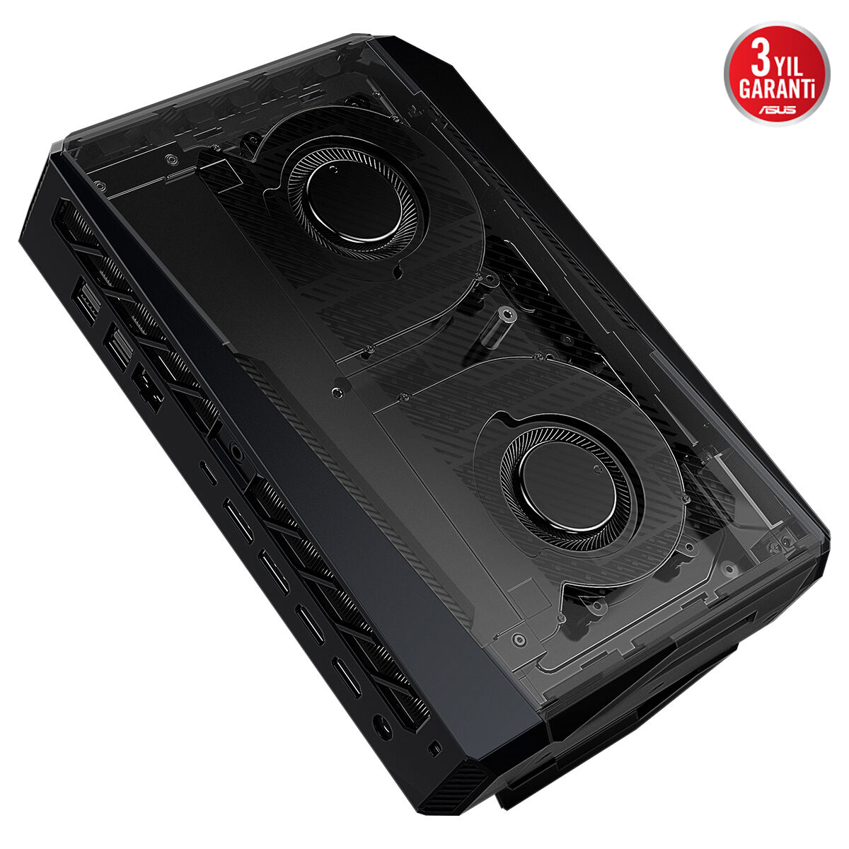 ASUS RNUC15JNK9X28AA2 ROG NUC INTEL ULTRA U9-275HX - NVIDIA GEFORCE RTX 5080 - 32GB RAM - 2TB SSD - WIN11 GAMING MINI MASAÜSTÜ PC - 3