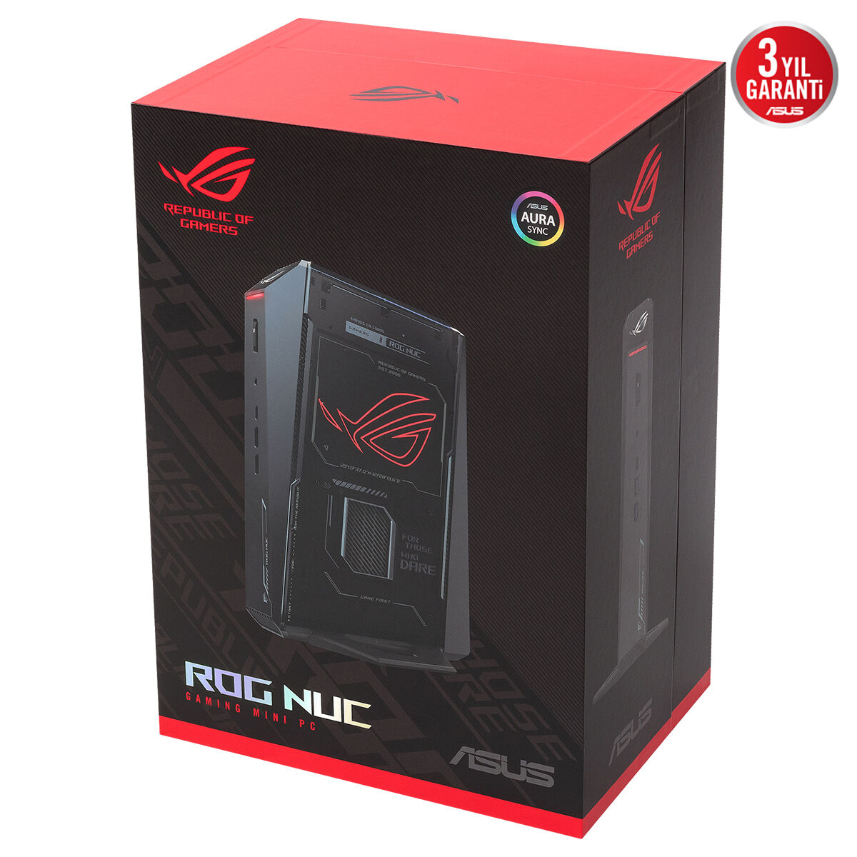 ASUS RNUC15JNK9X28AA2 ROG NUC INTEL ULTRA U9-275HX - NVIDIA GEFORCE RTX 5080 - 32GB RAM - 2TB SSD - WIN11 GAMING MINI MASAÜSTÜ PC - 5