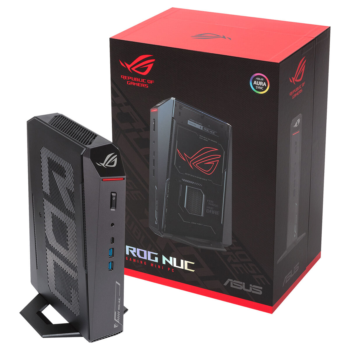 ASUS RNUC15JNK9X28AA2 ROG NUC INTEL ULTRA U9-275HX - NVIDIA GEFORCE RTX 5080 - 32GB RAM - 2TB SSD - WIN11 GAMING MINI MASAÜSTÜ PC - 6