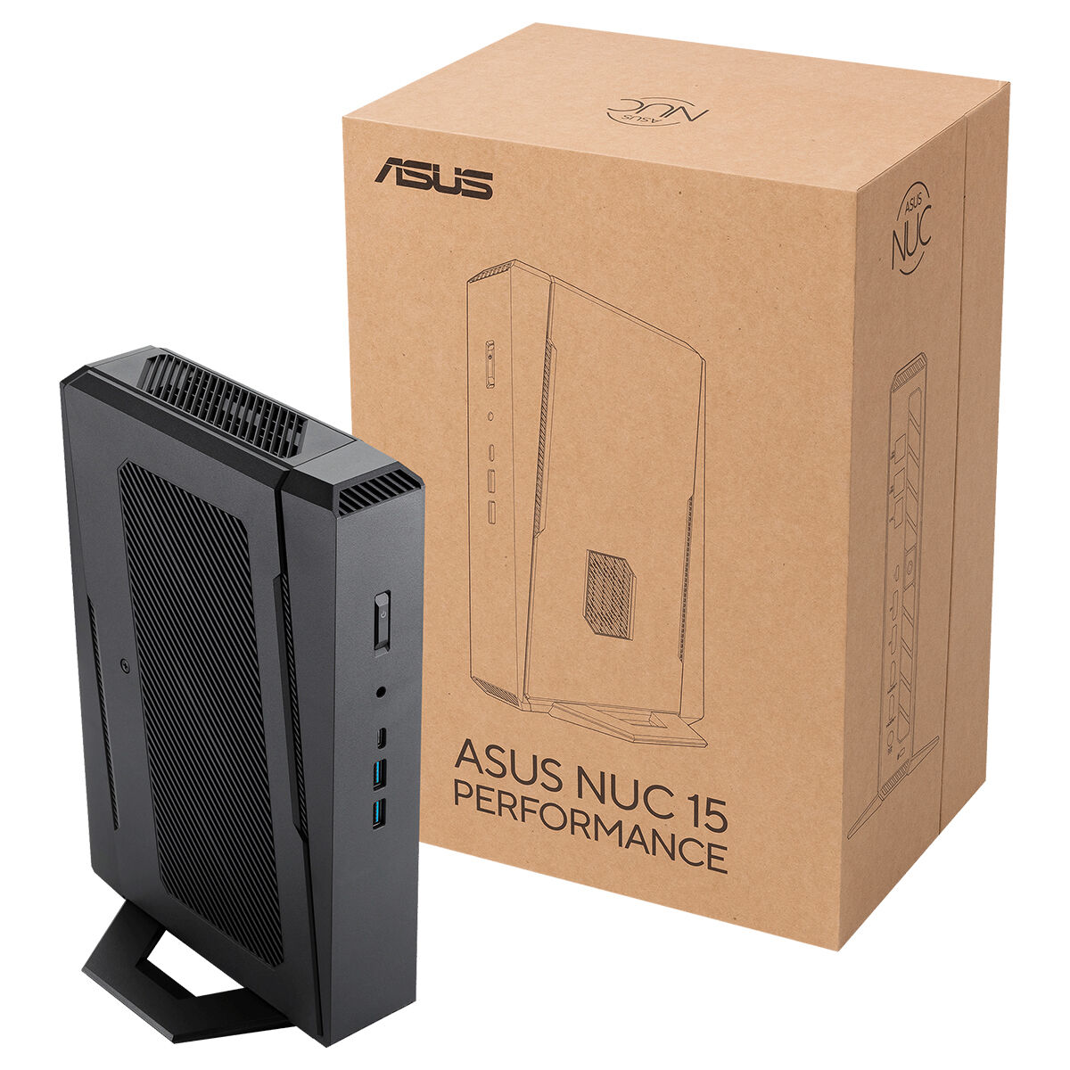 ASUS RNUC15JNK7X50002 NUC15 PERFORMANCE INTEL ULTRA U7-255HX - NVIDIA GEFORCE RTX 5060 - BAREBONE (RAM YOK DISC YOK) FREEDOS MINI MASAÜSTÜ PC