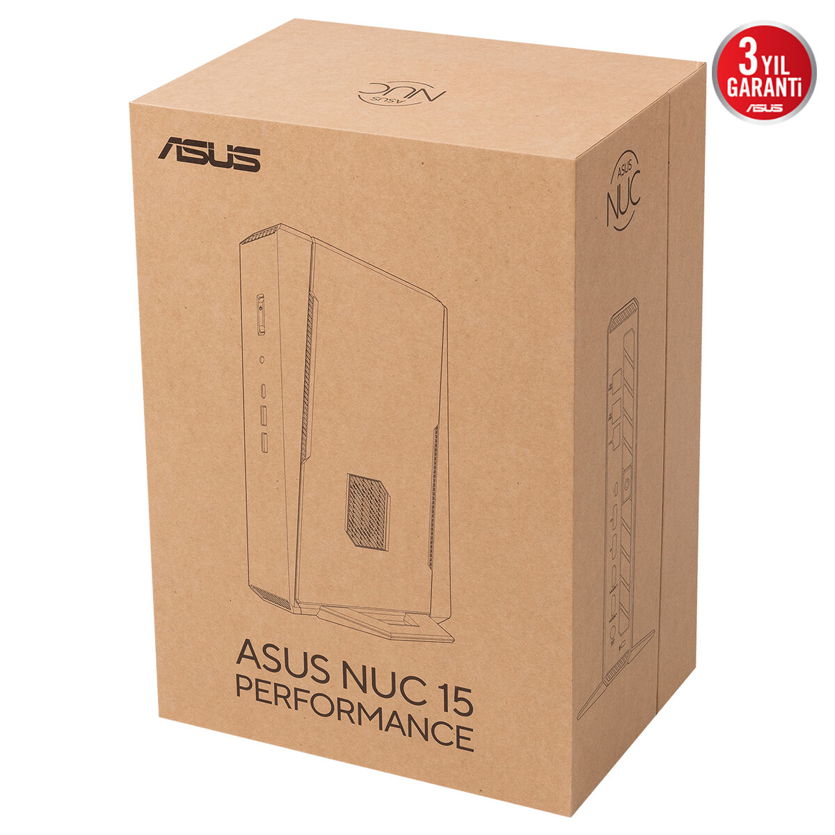 ASUS RNUC15JNK7X50002 NUC15 PERFORMANCE INTEL ULTRA U7-255HX - NVIDIA GEFORCE RTX 5060 - BAREBONE (RAM YOK DISC YOK) FREEDOS MINI MASAÜSTÜ PC - 4