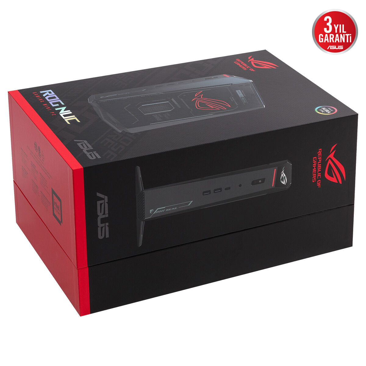 ASUS ROG NUC INTEL ULTRA U9-275HX - NVIDIA GEFORCE RTX 5070TI - 32GB RAM - 1TB SSD - WIN11 GAMING MINI MASAÜSTÜ PC - RNUC15JNK9X389A2 - 5