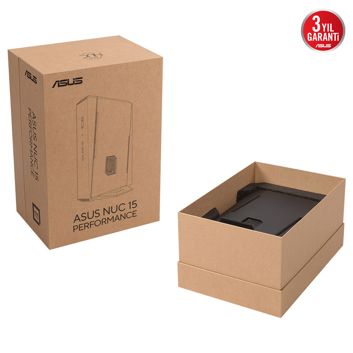 ASUS RNUC15JNK9X40002 NUC15 PERFORMANCE INTEL ULTRA U9-275HX - NVIDIA GEFORCE RTX 5070 - BAREBONE (RAM YOK DISC YOK) FREEDOS MINI MASAÜSTÜ PC - 4