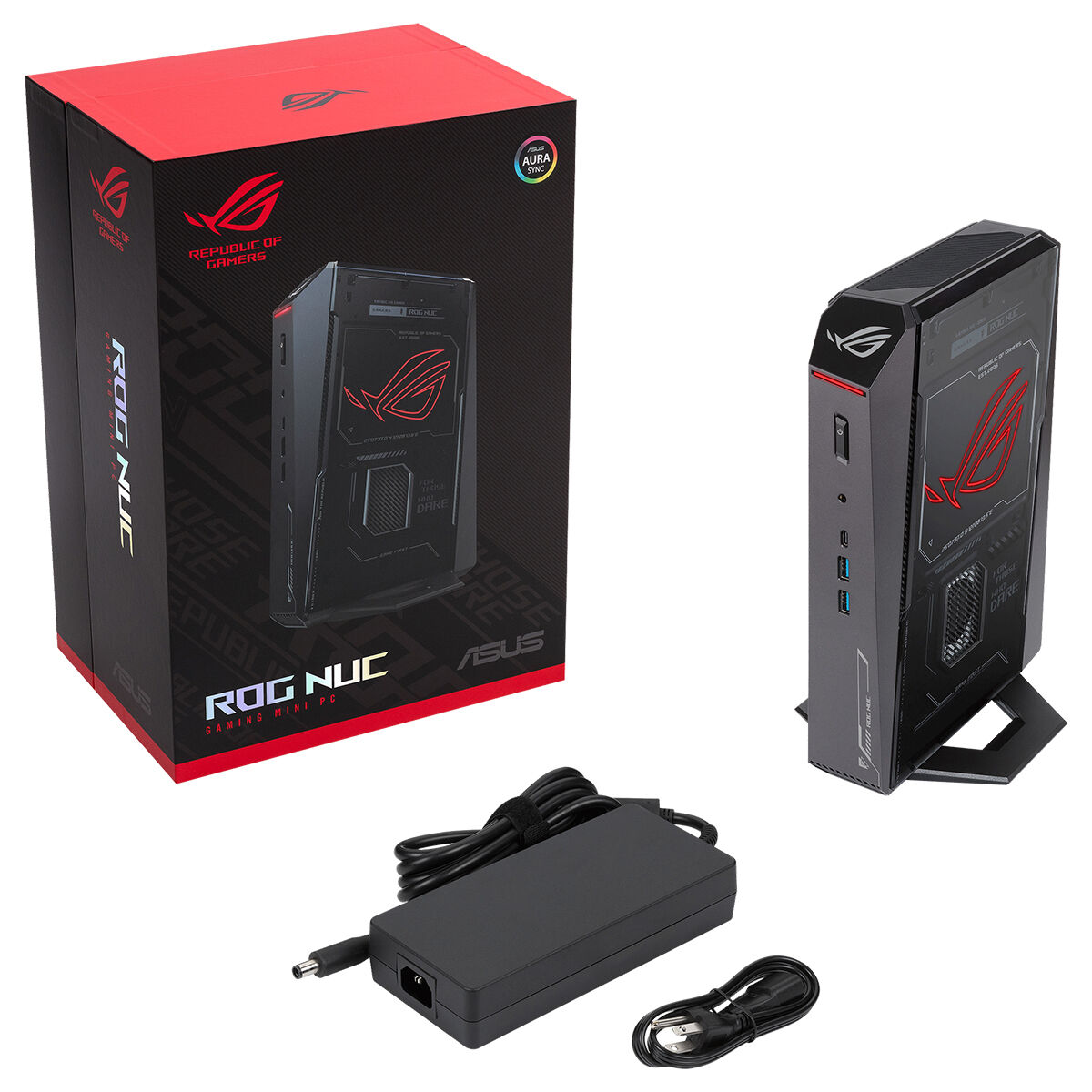 ASUS RNUC15JNK9X489A2 ROG NUC INTEL ULTRA U9-275HX - NVIDIA GEFORCE RTX 5070 - 32GB RAM - 1TB SSD - WIN11 GAMING MINI MASAÜSTÜ PC - 4