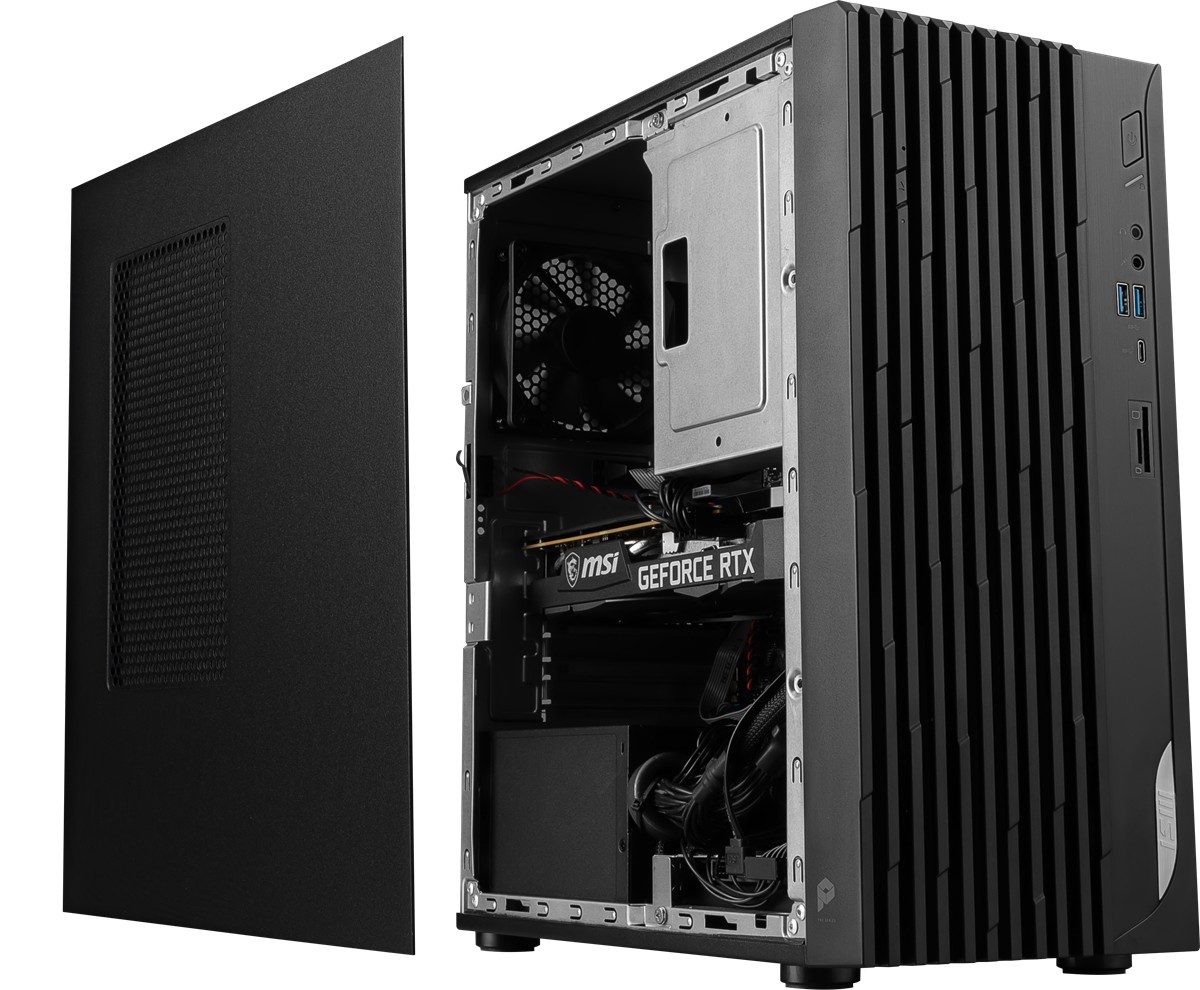 MSI PRO DP180 14A-878EU I5-14400 16GB DDR5 512GB SSD W11 SIYAH DESKTOP PC - 5