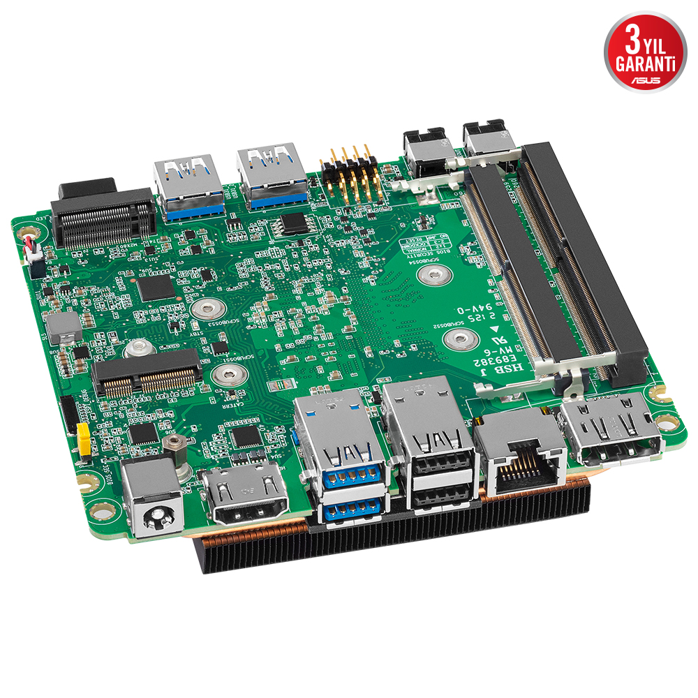 ASUS NUC12 Pro Slim Kit - Intel® Core™ i5-1250P - Intel vPro - Barebone (RAM Yok, Disc Yok) FreeDOS Mini Masaüstü PC - NUC12WSKV5 - 5