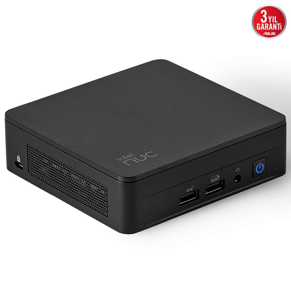 ASUS NUC13 PRO TALL KIT - INTEL CORE I5-1340P - BAREBONE (RAM YOK DISC YOK) FREEDOS MINI MASAÜSTÜ PC - RNUC13ANHI500003I (UK POWER CORD) - 3