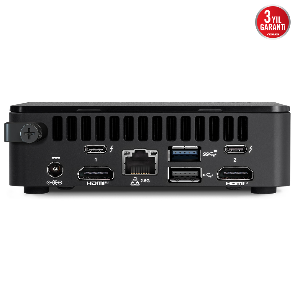 ASUS NUC13 PRO TALL KIT - INTEL CORE I5-1340P - BAREBONE (RAM YOK DISC YOK) FREEDOS MINI MASAÜSTÜ PC - RNUC13ANHI500003I (UK POWER CORD) - 4