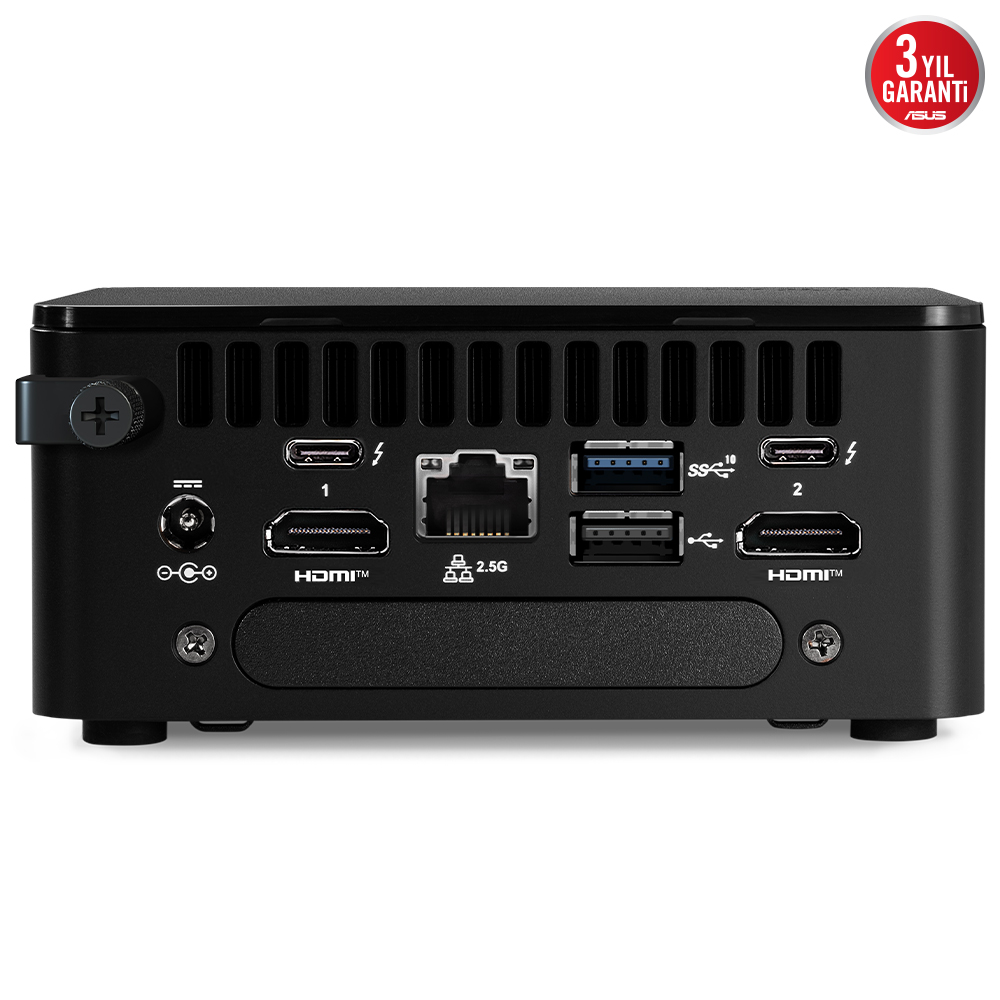 ASUS NUC13 PRO TALL KIT - INTEL CORE I5-1340P - BAREBONE (RAM YOK DISC YOK) FREEDOS MINI MASAÜSTÜ PC - RNUC13ANHI500003I (UK POWER CORD) - 6