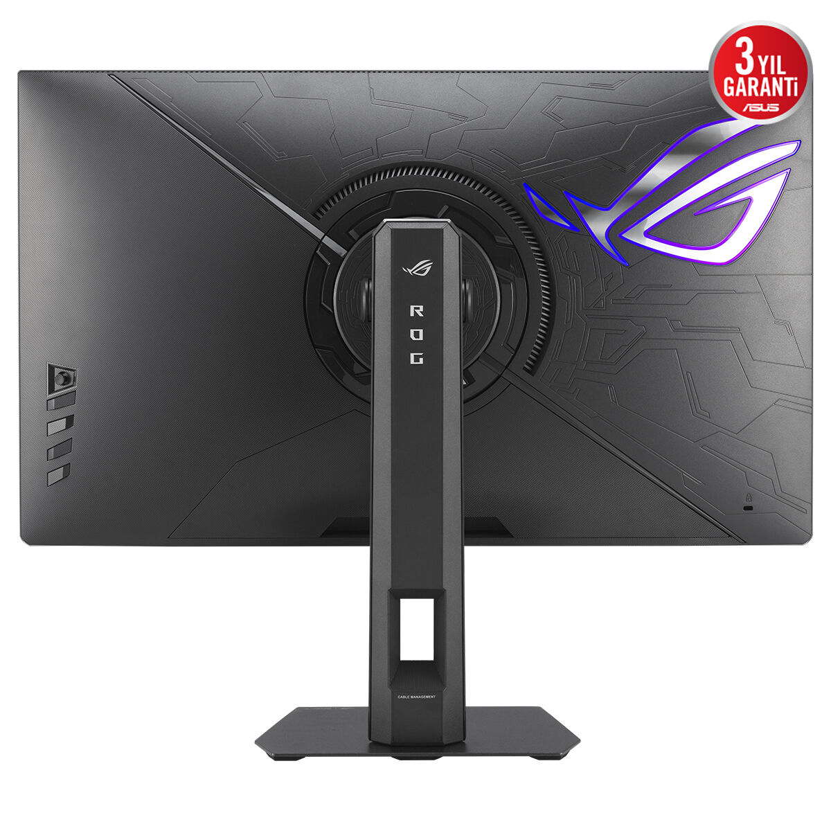 ASUS ROG STRIX XG27JCG 27 GAMING FAST IPS DUAL MODE FREESYNC VE G-SYNC UYUMLU HDR 5K 5120x2880 0.3ms 5K-180Hz/QHD-330Hz 350cd DP HDMI USB-C YOK VESA 3YIL DCI-P3 95% ELMB PİVOT MONİTÖR - 7