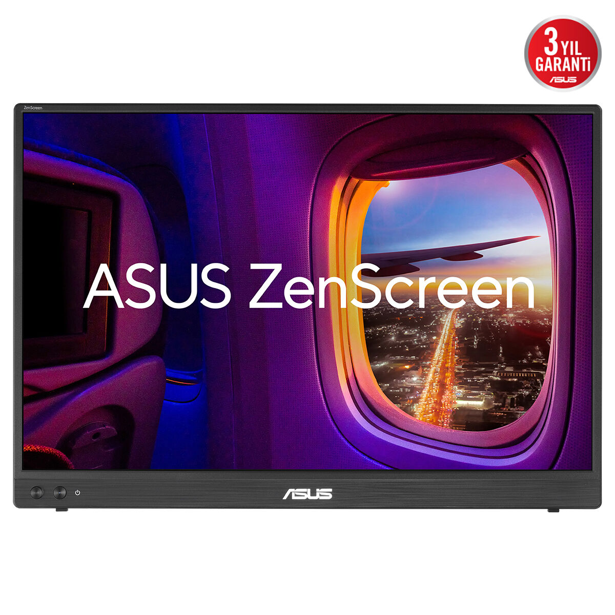 ASUS ZenScreen MB16FC 16 IPS 1920x1200 5ms 75Hz 300cd Mini-HDMI USB-C YOK YOK 3YIL FLICKER-FREE DÜŞÜK MAVİ IŞIK TAŞINABİLİR MONİTÖR - 3