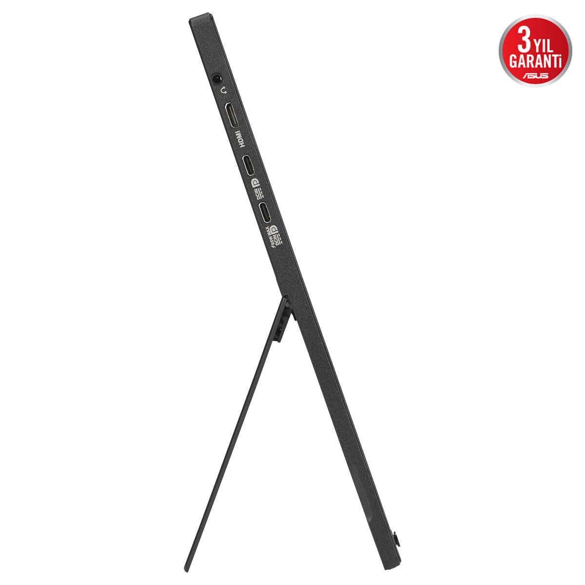 ASUS ZenScreen MB16FC 16 IPS 1920x1200 5ms 75Hz 300cd Mini-HDMI USB-C YOK YOK 3YIL FLICKER-FREE DÜŞÜK MAVİ IŞIK TAŞINABİLİR MONİTÖR - 5