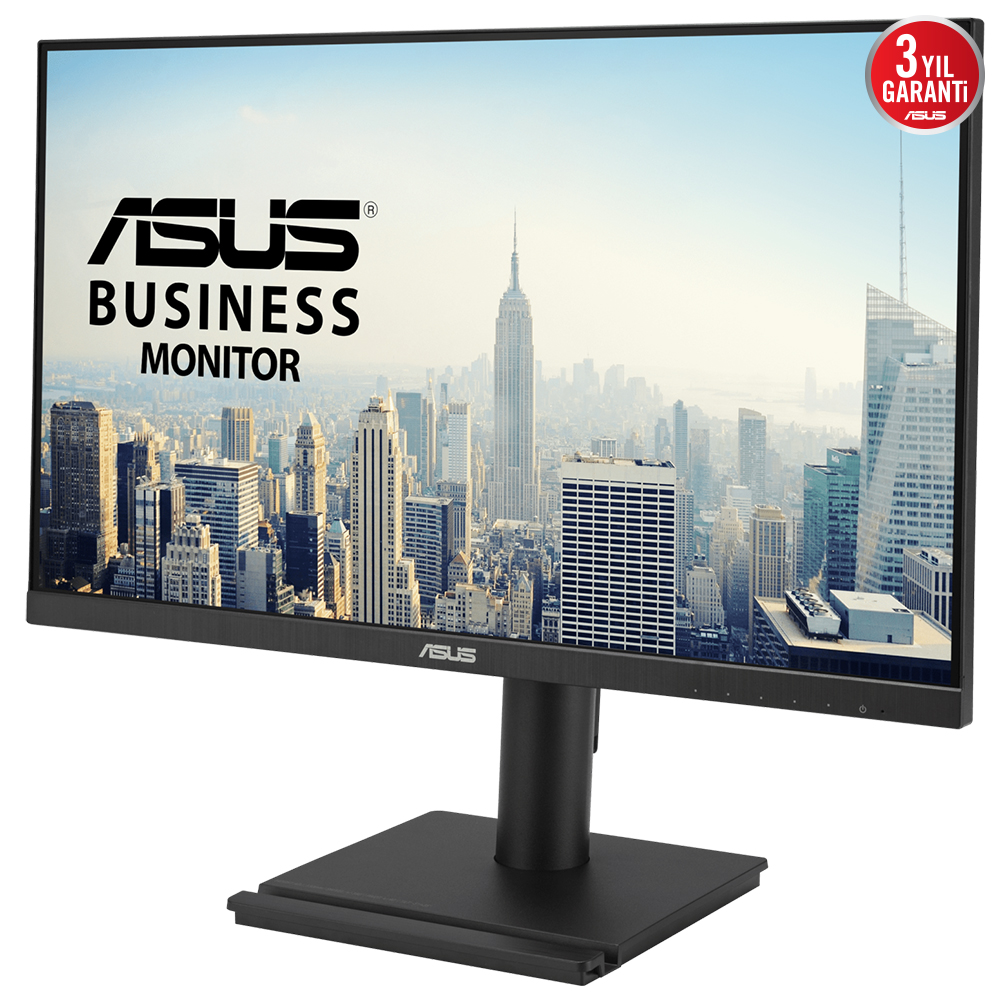 ASUS KURUMSAL VA24DQFS 23.8 IPS 1920x1080 1MS 100HZ 300CD DP HDMI USB HOPARLÖR VESA 3YIL EYECARE PLUS FLICKER-FREE ÇERÇEVESİZ DÜŞÜK MAVİ IŞIK PİVOT MONİTÖR - 3