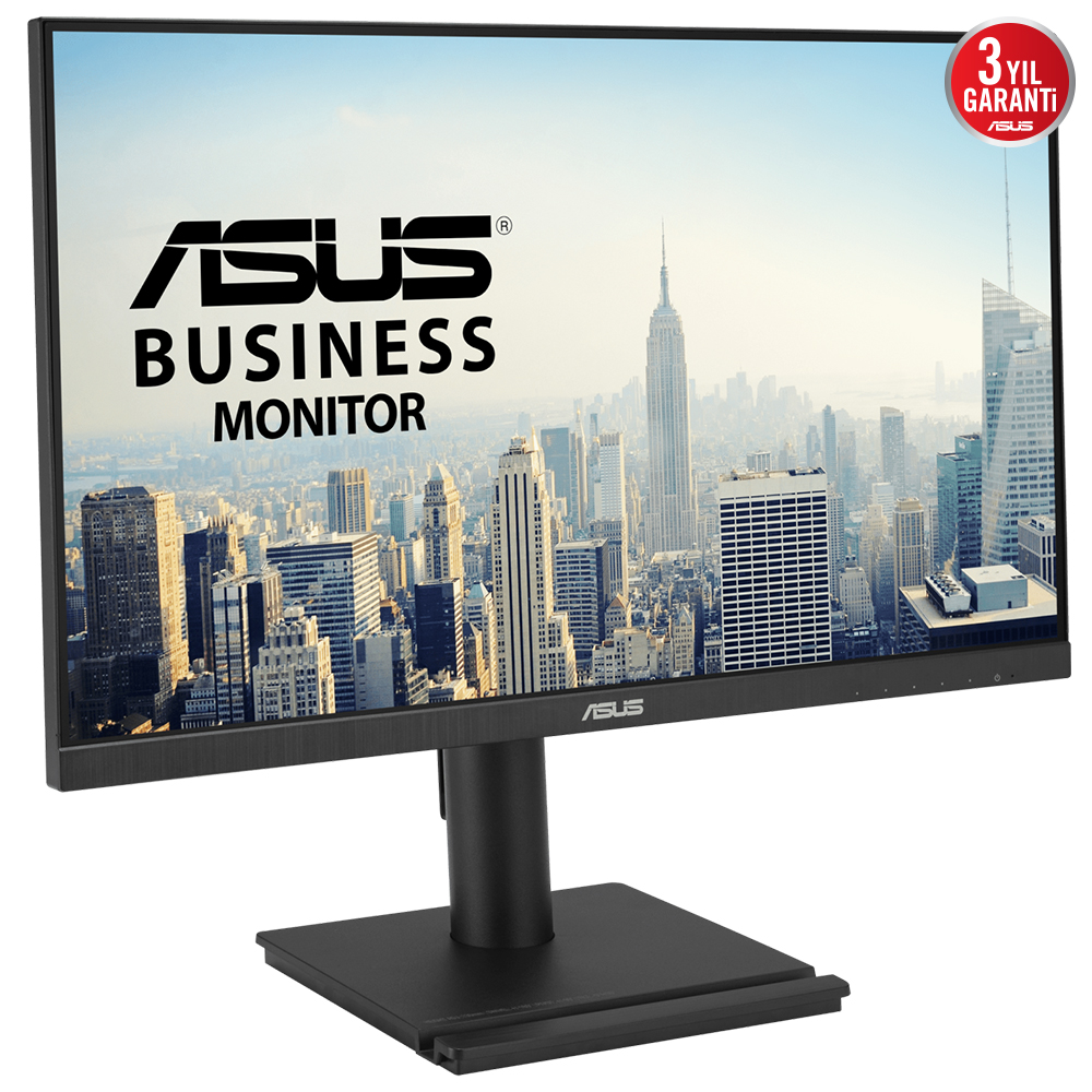 ASUS KURUMSAL VA24DQFS 23.8 IPS 1920x1080 1MS 100HZ 300CD DP HDMI USB HOPARLÖR VESA 3YIL EYECARE PLUS FLICKER-FREE ÇERÇEVESİZ DÜŞÜK MAVİ IŞIK PİVOT MONİTÖR - 4