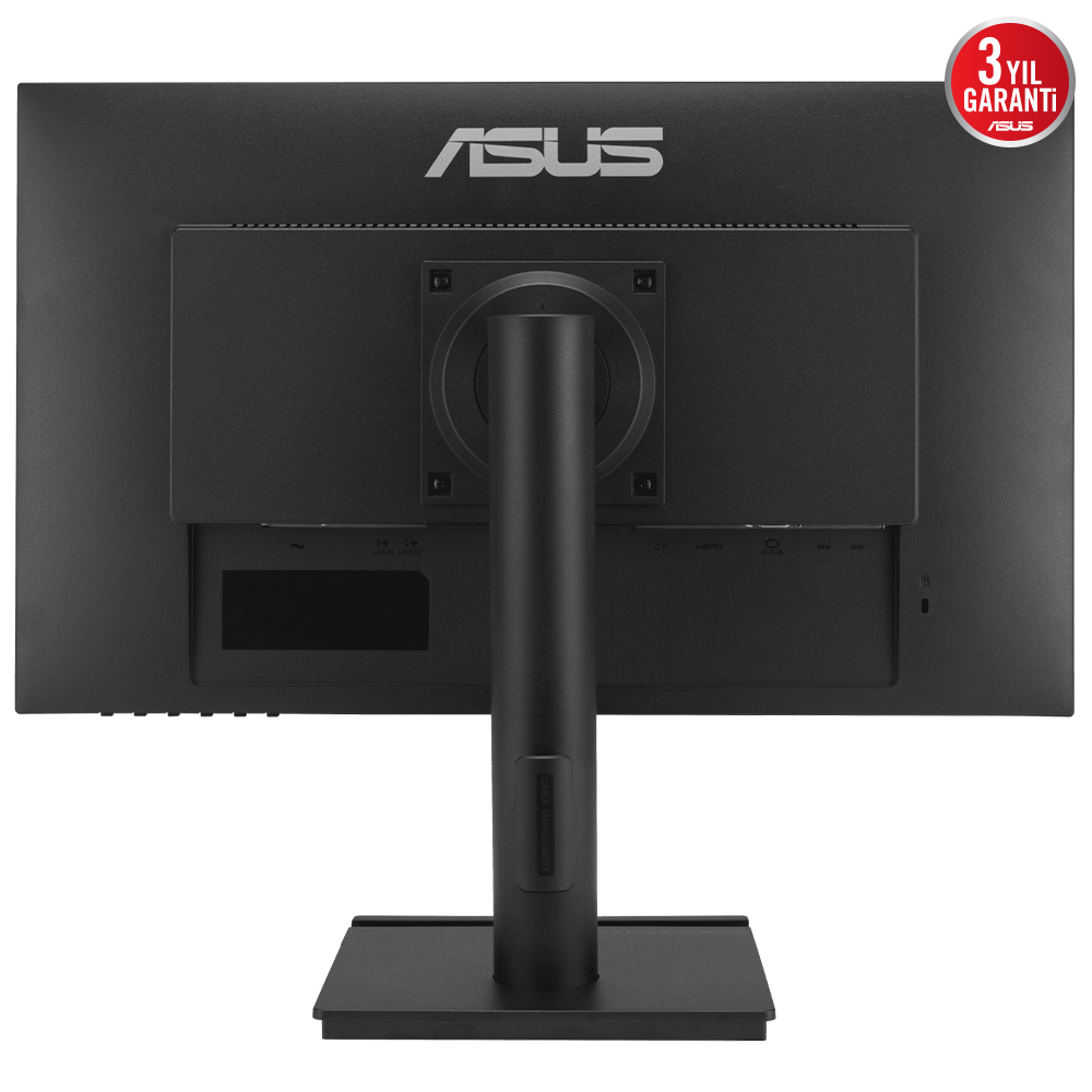 ASUS KURUMSAL VA24DQFS 23.8 IPS 1920x1080 1MS 100HZ 300CD DP HDMI USB HOPARLÖR VESA 3YIL EYECARE PLUS FLICKER-FREE ÇERÇEVESİZ DÜŞÜK MAVİ IŞIK PİVOT MONİTÖR - 6