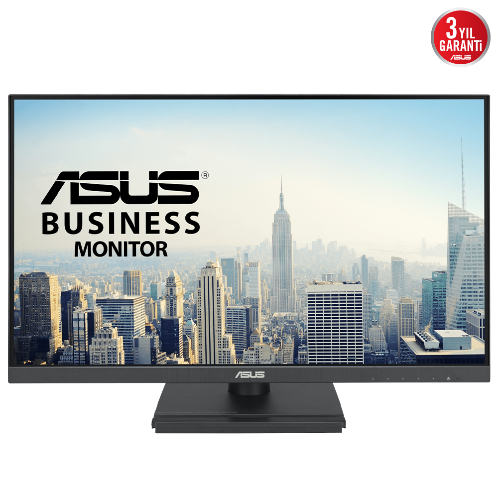 ASUS KURUMSAL VA24DQFS 23.8 IPS 1920x1080 1MS 100HZ 300CD DP HDMI USB HOPARLÖR VESA 3YIL EYECARE PLUS FLICKER-FREE ÇERÇEVESİZ DÜŞÜK MAVİ IŞIK PİVOT MONİTÖR - 8